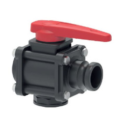 Zawór Kulowy Ręczny 3-Drożny Gwint Wew. 3” Camlock 3” Arag 8026834092051
