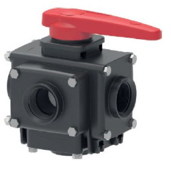 Zawór Kulowy Ręczny 5-Drożny Gwint Wew. 1i1/4” Arag 6280453255A55