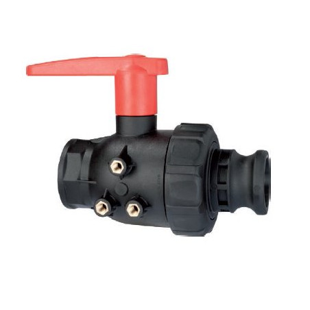 Zawór Kulowy Ręczny 2-Drożny Gwint Wew. 2" F Camlock