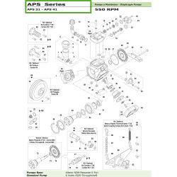 Adapter 1 3/8 6-częściowy - Comet 50030007