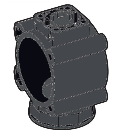 Obudowa zaworu 3-drożnego 1i1/4" dół
