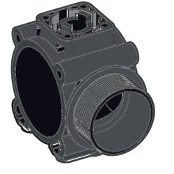 Obudowa zaworu 3-drożnego 1i1/2" bok