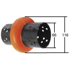 ES4(66mm) Element elastyczny sprzęgła Omega ES4(66mm)/116mm