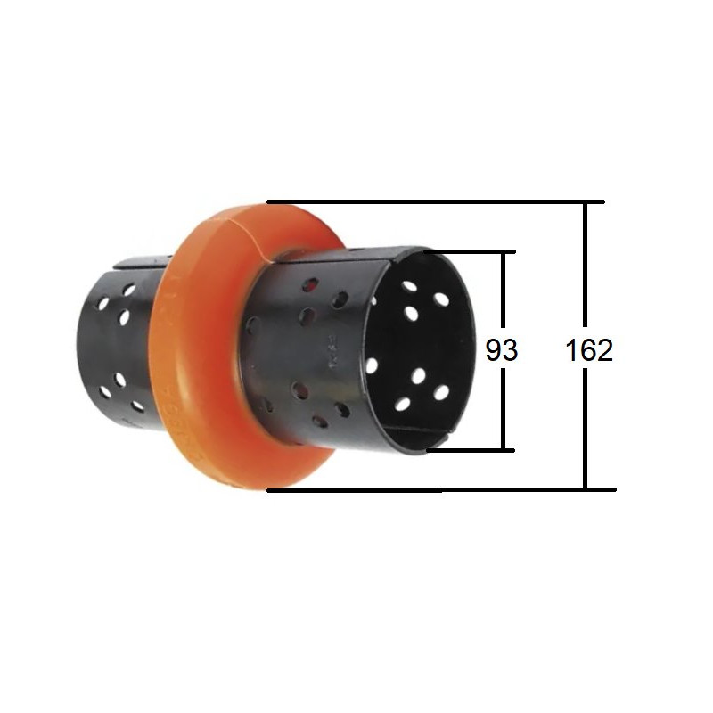ES10(93mm) Element elastyczny sprzęgła Omega ES10(93mm)/162mm