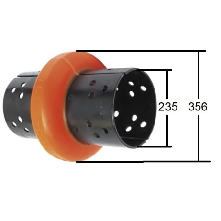 ES70(235mm) Element elastyczny sprzęgła Omega ES70(235mm)/356mm