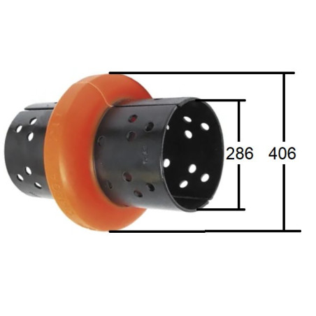 ES80(286mm) Element elastyczny sprzęgła Omega ES80(286mm)406mm