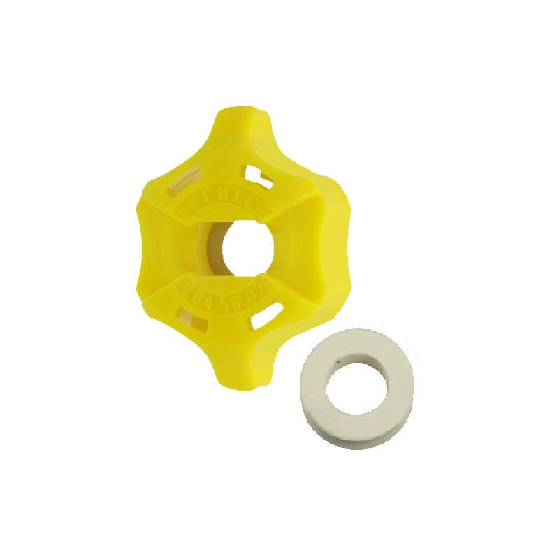 Kołpak rozpylacza SW8/SW10 Lechler Twistloc, żółta 0652025602