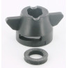 Kołpak rozpylacza SW8/SW10 czarny Hardi 0900785600401 25szt. Lechler 8716106735266