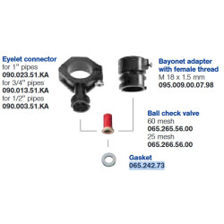 Zacisk oczka 09000351KA002 Lechler 09002351KAG