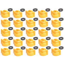 Kołpak rozpylacza SW10/8, żółty, z uszczelką, 25 szt., Arag