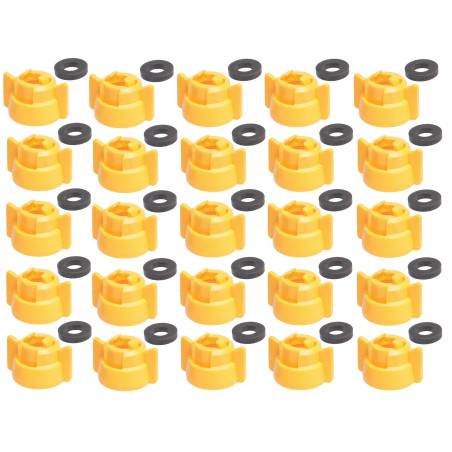 Kołpak rozpylacza SW10/8, żółty, z uszczelką, 25 szt., Arag