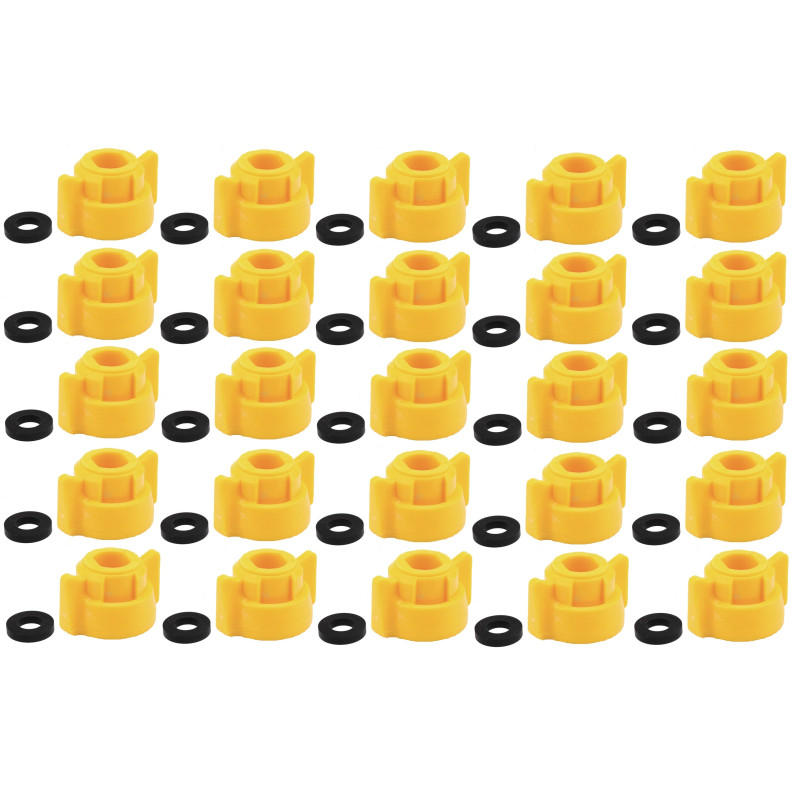 Kołpak rozpylacza SW11L, żółty, z uszczelką, 25 szt., Arag