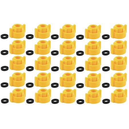 Kołpak rozpylacza SW11L, żółty, z uszczelką, 25 szt., Arag
