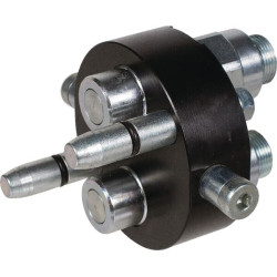 Szybkosprzęg Multifaster 2P208 DN12 2x1/2", przyłącze 15L-M22x1,5 część ruchoma