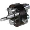 Szybkosprzęg Multifaster 2P208 DN12 2x1/2", przyłącze 15L-M22x1,5 część ruchoma