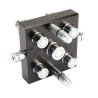 Szybkosprzęg Multifaster 5P506  DN10/12 4x3/8", 1x1/2", przyłacze 15L-M22x1,5 część ruchoma