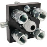 Szybkosprzęg Multifaster 4P506 DN10 4x3/8"+1 x ele., przyłacze 3/8"BSP część ruchoma