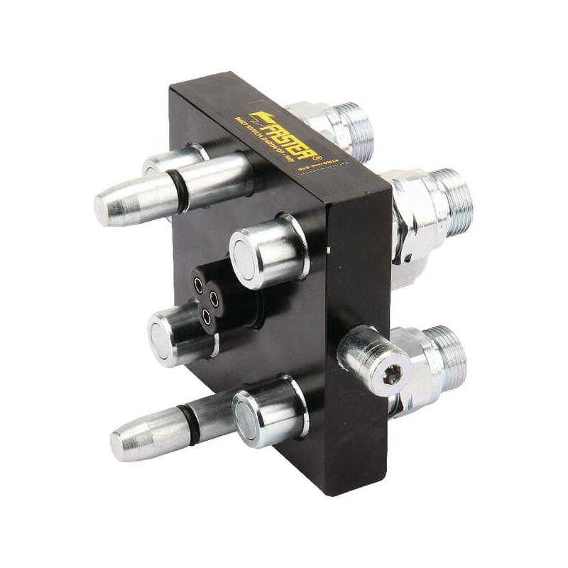 Szybkosprzęg Multifaster 4P506 DN10 4x3/8"+1 x ele., przyłacze 15L - M22x1,5 część ruchoma