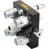 Szybkosprzęg Multifaster 4P506 DN10 4x3/8"+1 x ele., przyłacze 15L - M22x1,5 część ruchoma