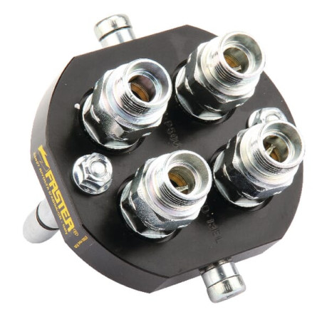 Szybkosprzęg Multifaster 4P506 DN10 4x3/8", przyłacze 15L - M22x1,5 część ruchoma