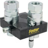 Szybkosprzęg Multifaster 2P510 DN20 2x3/4" przyłącze 3/4" BSP część ruchoma