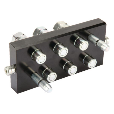 Szybkosprzęg Multifaster 6P606 DN10 6x3/8", przyłacze 1/2" BSP część ruchoma
