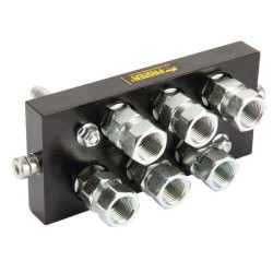 Szybkosprzęg Multifaster 6P606 DN10 6x3/8", przyłacze 1/2" BSP część ruchoma