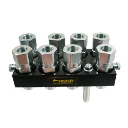 Szybkosprzęg Multifaster 8P808 DN12 8x1/2", przyłacze 1/2" BSP część ruchoma