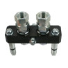 Szybkosprzęg Multifaster 2PB06 DN10 2x3/8", przyłącze 1/2" BSP część ruchoma
