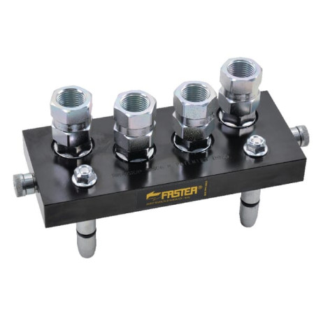 Szybkosprzęg Multifaster 4PS06 DN10 4x3/8", przyłacze 1/2" BSP część ruchoma