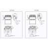 Szybkosprzęg Multifaster 4PS06 DN10 4x3/8", przyłacze 1/2" BSP część ruchoma