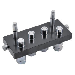 Szybkosprzęg Multifaster 4PS06 DN10 4x3/8", przyłacze 1/2" BSP część ruchoma