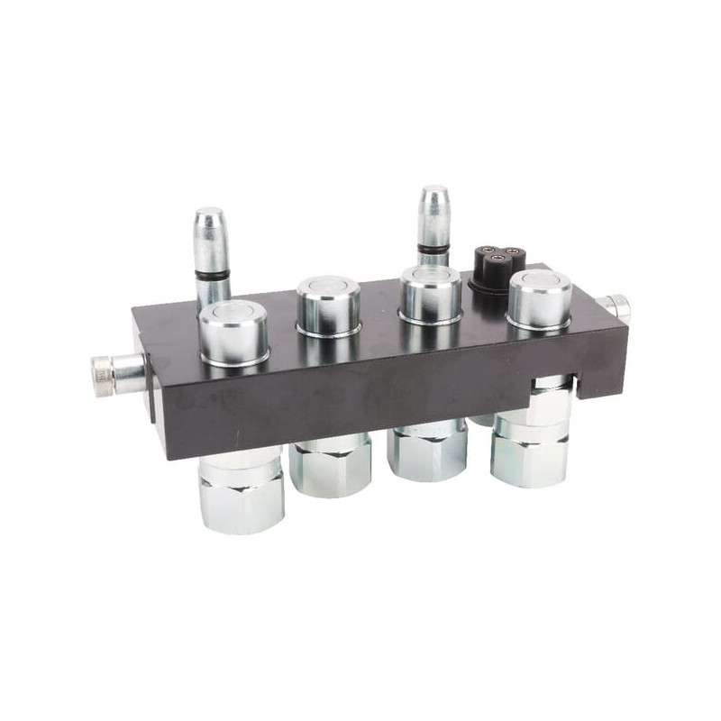 Szybkosprzęg Multifaster 4PS08 DN12 4x1/2"+1 x ele., przyłacze 1/2" BSP część ruchoma