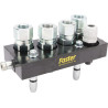 Szybkosprzęg Multifaster 4PS08 DN12 4x1/2"+1 x ele., przyłacze 1/2" BSP część ruchoma