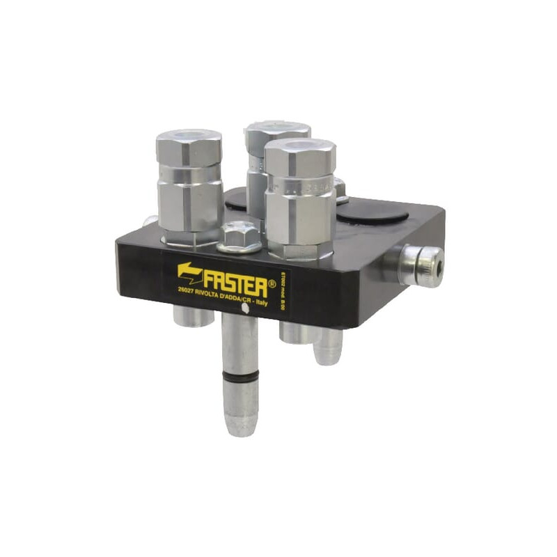 Szybkosprzęg Multifaster 3P506 DN06/DN10 3x1/4", przyłącze 9/16"-18 UNF część ruchoma Seria 3P