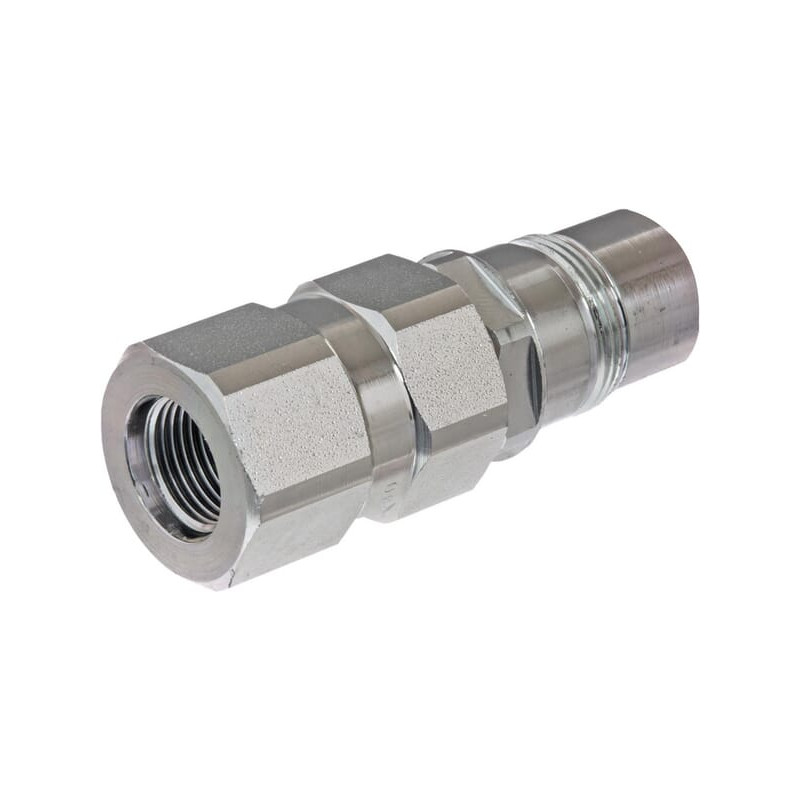 Wkład szybkozłącza hydraulicznego Multifaster gniazdo 2P-1/2"wew.3/4"UNF