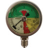 Manometr 63 0-25 bar przyłącze dolne