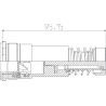 Zestaw przyłączeniowy 3/4" DN12.5