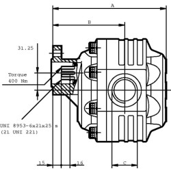 Pompa FP40.151S0-19T1-LGH/GF-N