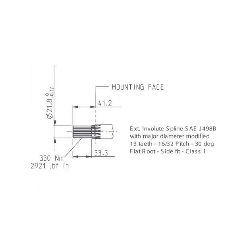 Pompa zębata PLP30.34S0-04S5-LED/EB-N-FS
