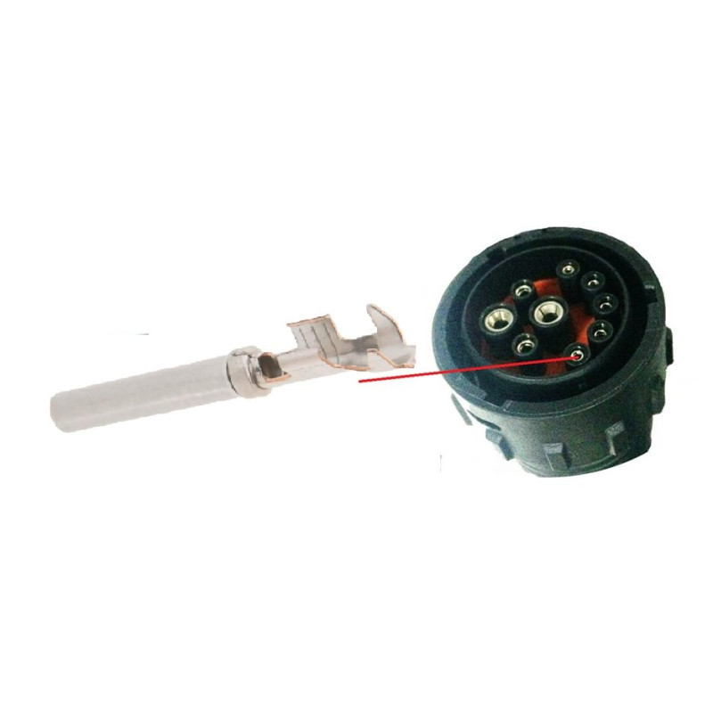 Konektor gniazda fi3,3, DS16 typ wtyczki - żeńska 0,5-1,3 mm² Deutsch 8716106793532
