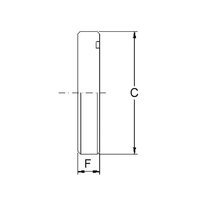 Kołnierz ślepy SAE 3000 1 1/4"