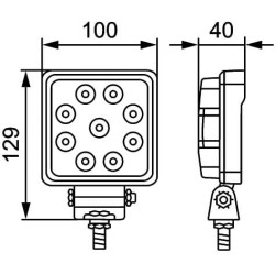 Lampa robocza LED, 15W 1500lm