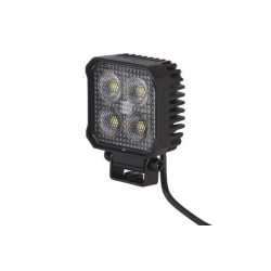 Lampa robocza, kwadratowa, 4 LED, 1700 lm 12/24V, ValueFit Hella