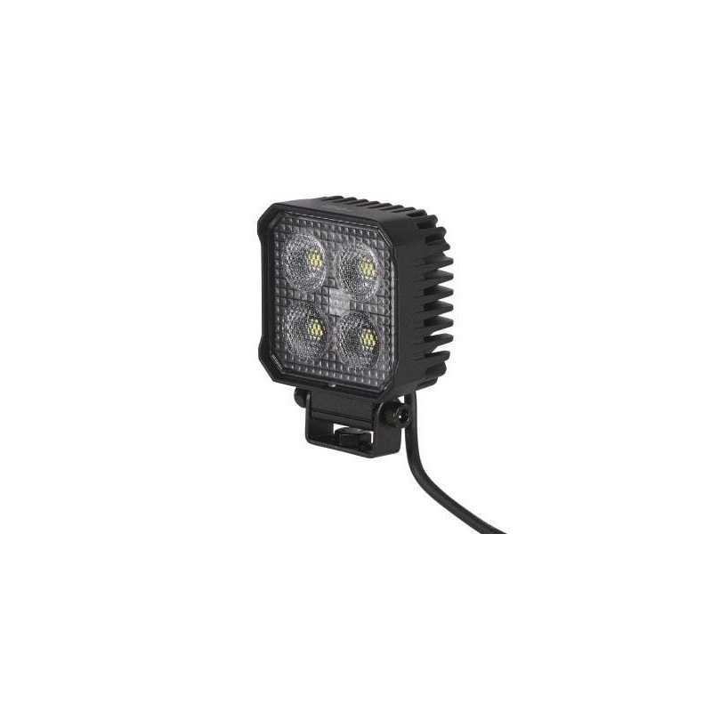 Lampa robocza, kwadratowa, 4 LED, 1700 lm 12/24V, ValueFit Hella