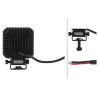 Lampa robocza, kwadratowa, 4 LED, 1700 lm 12/24V, ValueFit Hella