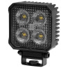 Lampa robocza, kwadratowa, 4 LED, 1700 lm 12/24V, ValueFit Hella