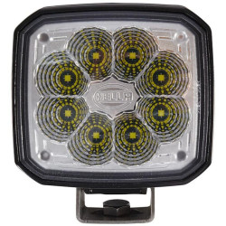 Lampa robocza LED, kwadratowa 12/24V biała Hella