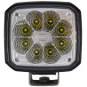 Lampa robocza LED, kwadratowa 12/24V biała Hella