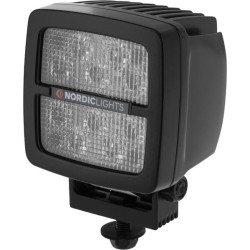 Lampa robocza LED, kwadratowa, 41W 4200lm 12/24V przykręcana z wtyczką Deutsch 2-pin, światło rozproszone, 10 LED, Scorpius GO 4